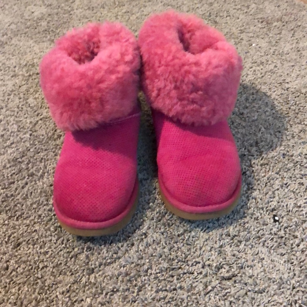 Pink ugg boots